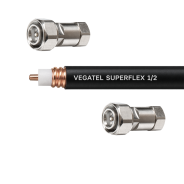 Кабельная сборка VEGATEL SuperFlex-1/2 (ГОСТ) (4.3-10-male - 4.3-10-male)