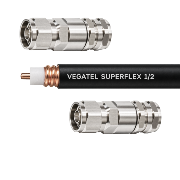 Кабельная сборка VEGATEL SuperFlex-1/2 (ГОСТ) (N-male - N-male)