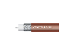 Кабель коаксиальный VEGATEL RG-316 B/U