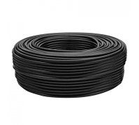 Кабель VEGATEL RG-58 A/U Сu (ГОСТ, PVC, многожильный, черный) бухта 100м