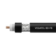 Кабель коаксиальный VEGATEL 8D-FB (ГОСТ, черный) бухта 100м