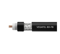 Кабель коаксиальный VEGATEL 8D-FB (ГОСТ, черный) бухта 100м