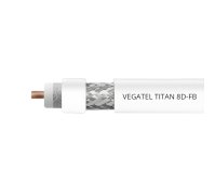 Кабельная сборка 8D/FB (Titan, белый) (N-male - N-male) 10м